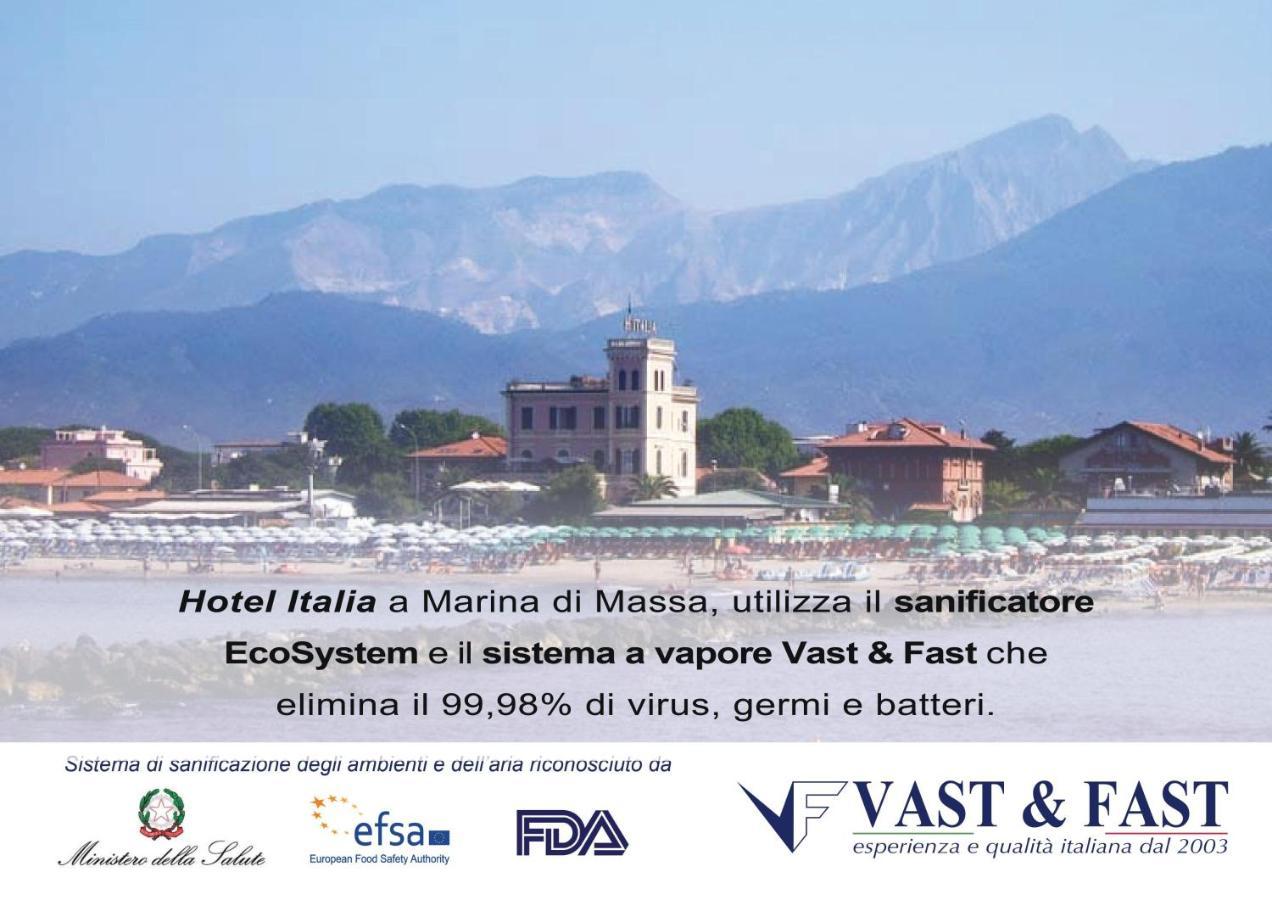 Hotel Italia Marina di Massa Esterno foto